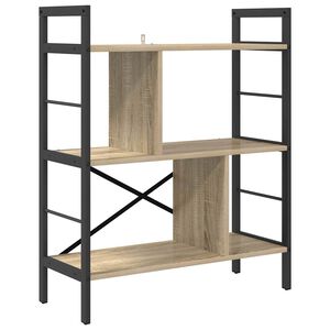 vidaXL Grāmatu plaukts 5 līmeņi 75 x 30 x 91 cm Inženierijas koks