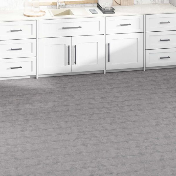 vidaXL Grīdas dēļi 36 pcs Betona brūns 5,02 m&sup2; PVC