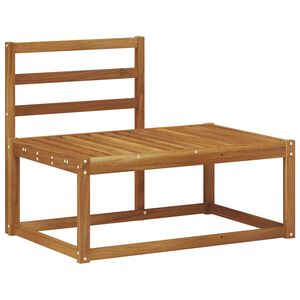 vidaXL Āra galējais dīvāns Dabiska 91 x 63 x 73 cm Cietā akācijas koks