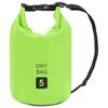 vidaXL ūdens soma, zaļa, 5 L, PVC