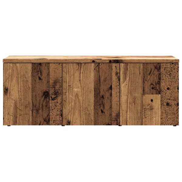 vidaXL TV skapis Old Wood 80x34x30 cm Engineered Wood