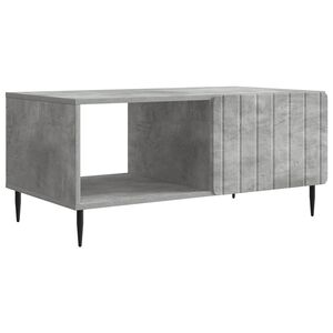 vidaXL Kafijas galdiņ&scaron; Betona pelēks 90 x 50 x 40 cm Inženierijas koks