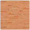 vidaXL galda virsma, 80x80x1,5 cm, dižskābarža koks, kvadrāta forma