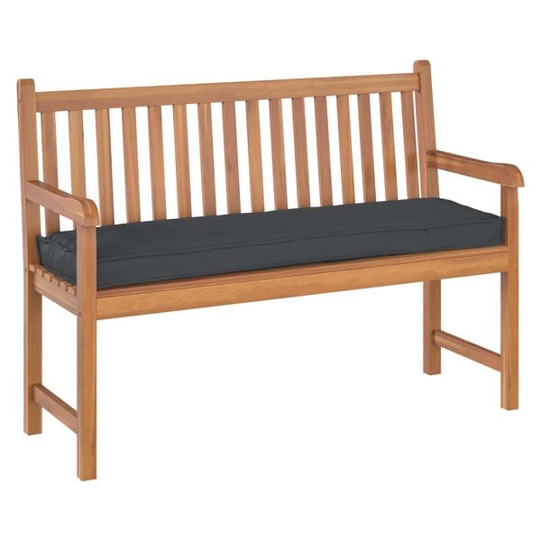 vidaXL Spilvens Melna 140 x 40 x 8 cm Oksforda audums