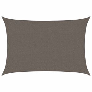 vidaXL saulessargs, 160 g/m&sup2;, antracītpelēks, 2x2,5 m, HDPE