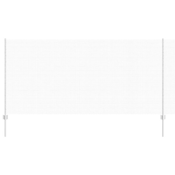 vidaXL Žogs ar stabu Sudraba 1,2 x 50 m Tērauds