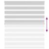 vidaXL žalūzijas zebra 120x150 cm auduma platums 115,9 cm poliesters