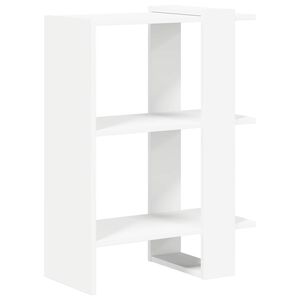 vidaXL Grāmatu plaukts 2 līmeņi 52 x 25 x 71,5 cm Inženierijas koks