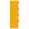 vidaXL Dokumentu skapis ar plauktu Sinapsu dzeltena 44 x 50 x 106.5 cm