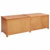vidaXL Uzglabā&scaron;anas kaste 150 x 45 x 45 cm Cietā ozola koks