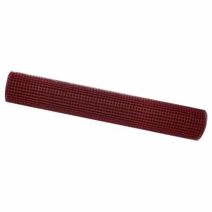 vidaXL Metinātās stieples žogs 2500 x 150 cm Sarkana