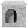 vidaXL Kaķu māja Betons 85 x 55 x 50 cm Inženierijas koks