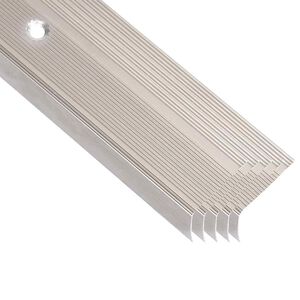 vidaXL kāpņu profili, 5 gab., L forma, 100 cm, alumīnijs