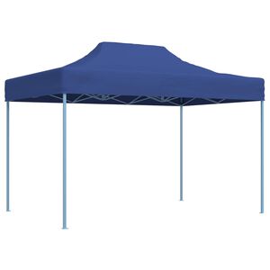 vidaXL Balles telts 280 x 410 x 315 cm Zila Oksforda audums
