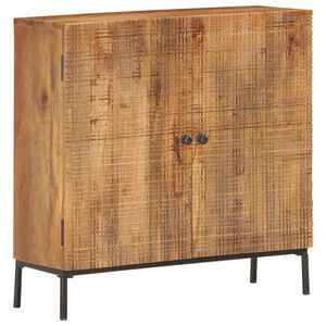 vidaXL kumode, 75x30x75 cm, mango masīvkoks