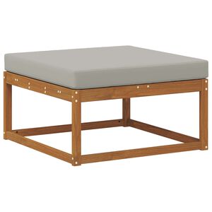 vidaXL Āra krēsls Cietā akācijas koks Dabiska