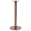vidaXL Bistro galda kāja zelta &Oslash;45x107 cm nerūsējo&scaron;ais tērauds