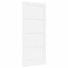 vidaXL Iek&scaron;telpu durvis 86 x 198,5 cm Saplāksnis Balts