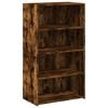 vidaXL augstais skapītis ozolkoka krāsa 70x41x124 cm inženierijas koks