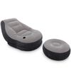 Intex piepū&scaron;amais krēsls ar pufu Ultra Lounge Relax 68564NP