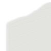 vidaXL Galvgalis ar galvas klāju Balts 75 cm Inženierijas koks