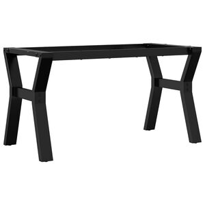 vidaXL kafijas galdiņa kājas, 80x40x43 cm, Y-forma, tērauds