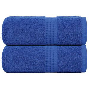 vidaXL dvieļi FROGN, 2 gab., zili, 30x30 cm, 360 g/m&sup2;