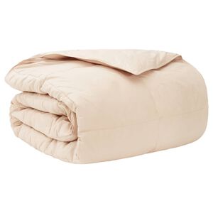 vidaXL Pilnas gada sega 135 x 200 cm Visām sezonām 250 gsm Bē&scaron;a