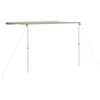 vidaXL kempera un treilera nojume, 3x2x2,15 m, bē&scaron;a