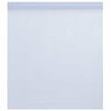 vidaXL loga plēve, matēta, balta, 60x500 cm, PVC