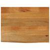 vidaXL galda virsma, 70x60x2,5 cm, mango masīvkoks
