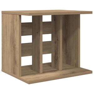 vidaXL Vinila ierakstu glabā&scaron;ana Artisan Ozols 42 x 33 x 36 cm