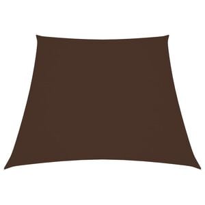 vidaXL saulessargs, 2/4x3m, trapeces forma, brūns oksforda audums