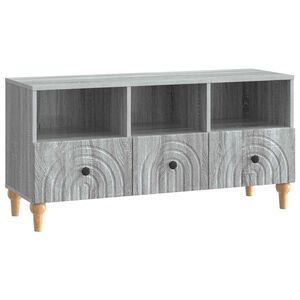 vidaXL Televizora skapī&scaron;a Pelēka Sonoma 102 x 34,5 x 50 cm
