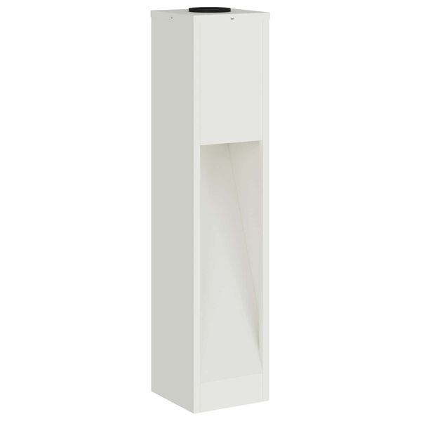 vidaXL Saules LED Ceļa Gaisma 2 pcs Balts Auksti velmēts tērauds