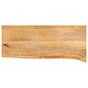 vidaXL galda virsma, 90x30x2,5 cm, mango masīvkoks