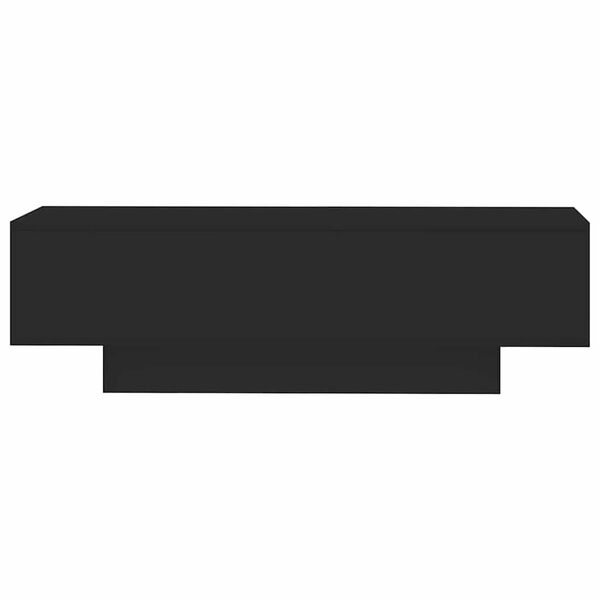 vidaXL kafijas galdiņš, melns, 100x49,5x31 cm, inženierijas koks