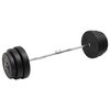 vidaXL izlocīts svaru stienis ar diskiem, 90 kg
