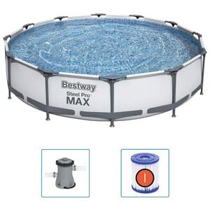 Bestway Steel Pro MAX peldbaseina komplekts, 366x76 cm