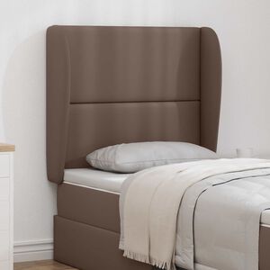 vidaXL Galvgaļa auss Dzeltenbrūns 80 x 23 x 6 cm PVC