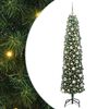vidaXL Mākslīgā Ziemassvētku eglīte su 300 LED ar statīvu Zaļa 180 cm