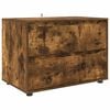 vidaXL Skapītis 80 x 48 x 57 cm Inženierijas koks Dūmaka ozols