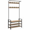 vidaXL Pakaramais Artisan Ozols 95 x 34 x 184 cm Inženierijas koks
