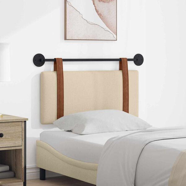 vidaXL Karājo&scaron;s galvgalis Krēmkrāsa 90 x 55 x 5 cm Antīks PU