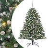 vidaXL Mākslīgā Ziemassvētku eglīte Zaļa 150 cm