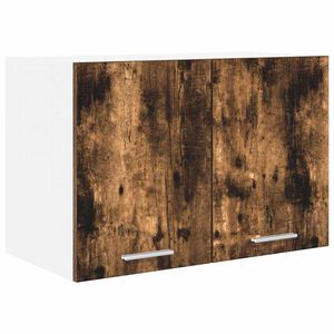 vidaXL Piekarams skapītis Kūpināts ozols un balts 60 x 31 x 40 cm