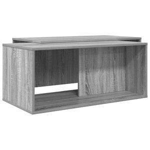 vidaXL Kafijas galda komplekts 2 gab. Pelēks Sonoma 90 x 48 x 40 cm