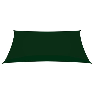 vidaXL saulessargs, taisnstūra, 2x4,5 m, tumši zaļš oksforda audums