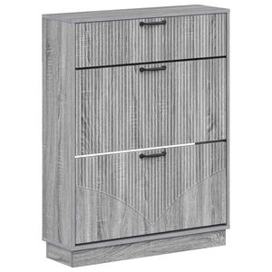 vidaXL Apavu skapis HOORN 78 x 24 x 100 cm Inženierijas koks