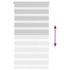 vidaXL žalūzijas zebra 85x150 cm auduma platums 80,9 cm poliesters